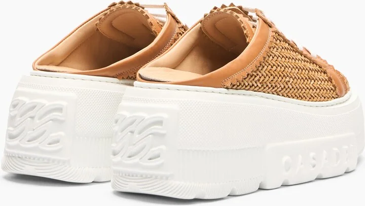 Casadei Nexus Sabot Hanoi - Woman Sneakers Natur 35.5 - Image 4