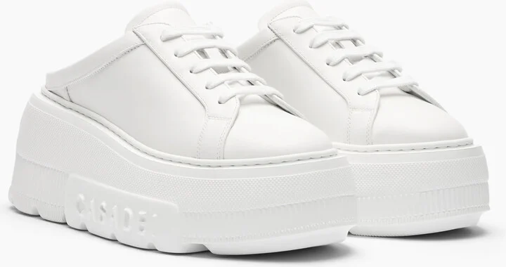 Casadei Nexus Sabot Salento - Woman Sneakers White 39.5 - Image 2