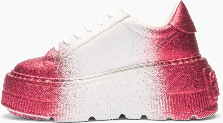 Casadei Nexus Salento Reflex Sneakers - Woman Sneakers White And Pink 39.5 - Image 3