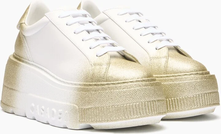 Casadei Nexus Salento Reflex Sneakers - Woman Sneakers White And Sand 39 - Image 2