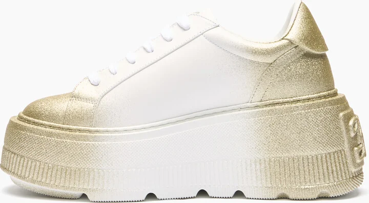 Casadei Nexus Salento Reflex Sneakers - Woman Sneakers White And Sand 39 - Image 3