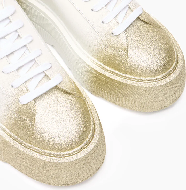 Casadei Nexus Salento Reflex Sneakers - Woman Sneakers White And Sand 39 - Image 5