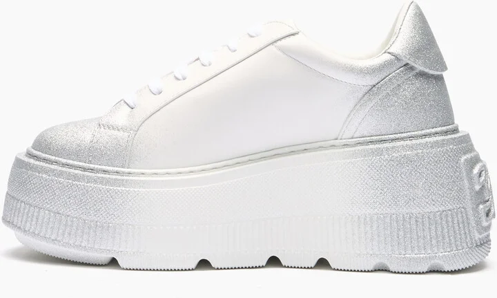 Casadei Nexus Salento Reflex Sneakers - Woman Sneakers White And Silver 41 - Image 3