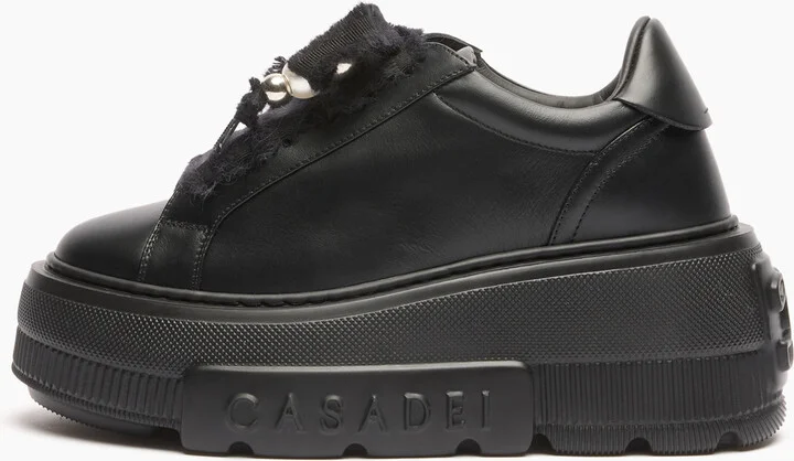 Casadei Nexus Sneaker - Woman Sneakers Black 35.5 - Image 3