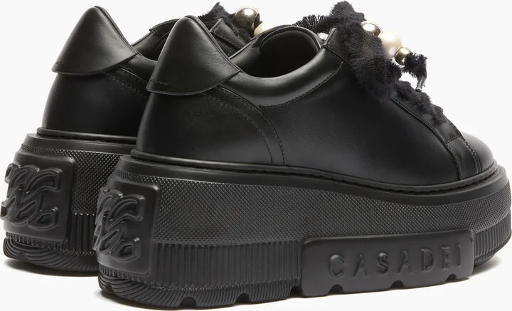 Casadei Nexus Sneaker - Woman Sneakers Black 35.5 - Image 4