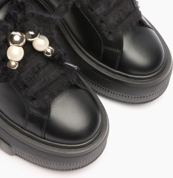 Casadei Nexus Sneaker - Woman Sneakers Black 35.5 - Image 5