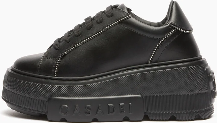 Casadei Nexus Sneaker - Woman Sneakers Black 37.5 - Image 3
