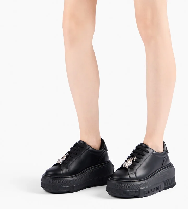 Casadei Nexus Sneakers - Woman Sneakers Black 35 - Image 6