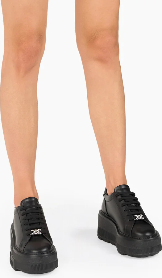 Casadei Nexus Splendida Sneakers  - Woman Sneakers Black 37 - Image 6
