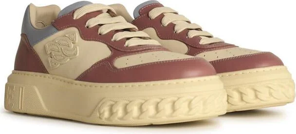 Casadei 'Off Road' Multicolor Leather Sneakers - Image 2
