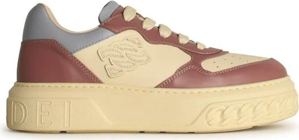 Casadei 'Off Road' Multicolor Leather Sneakers