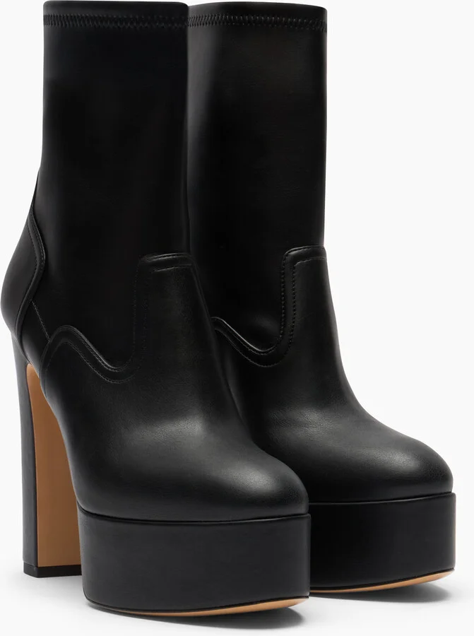 Casadei Patty Ankle Boot - Woman Ankle Boots Black 36 - Image 2