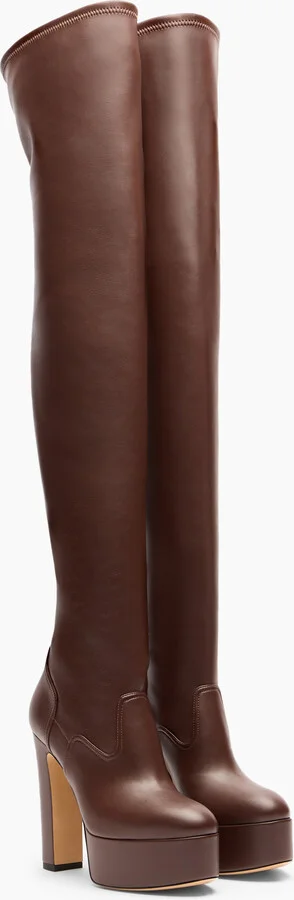 Casadei Patty Over The Knee - Woman Over The Knee Boots Sella 37 - Image 2
