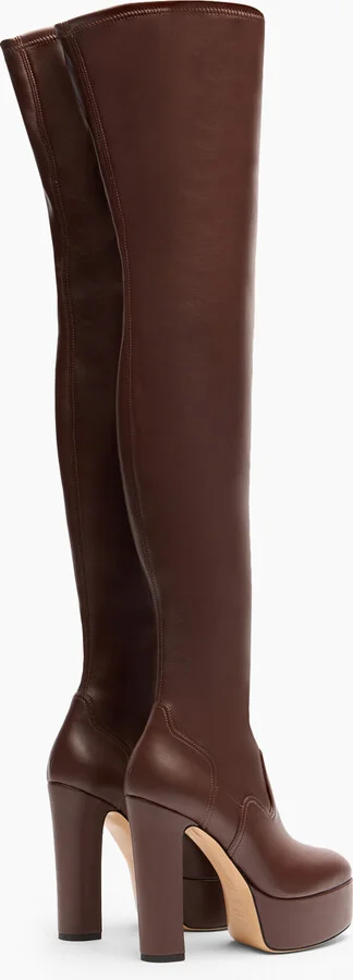 Casadei Patty Over The Knee - Woman Over The Knee Boots Sella 37 - Image 4