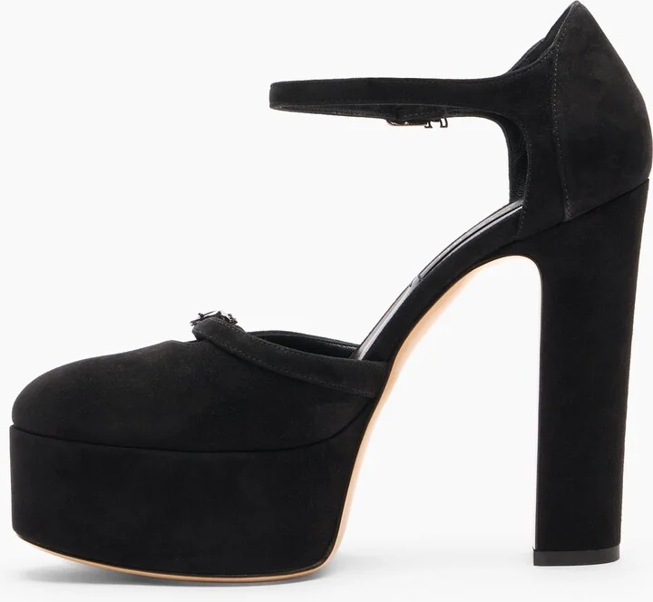 Casadei Patty Platforms - Woman Platforms Black 39.5 - Image 3