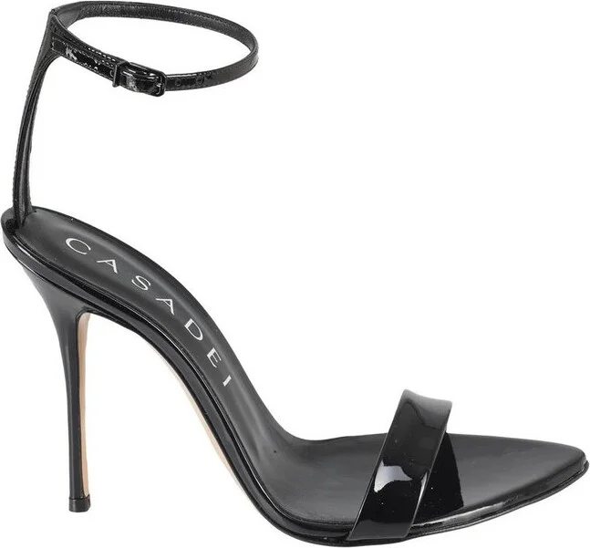 Casadei Pointed-Toe Buckle-Fastened Sandals