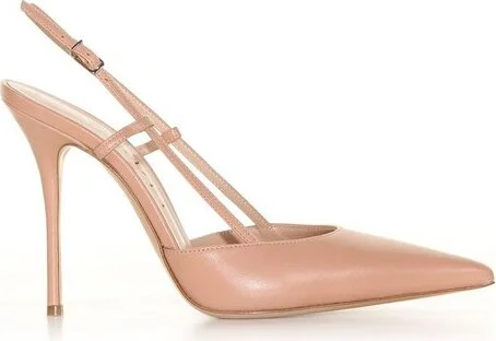 Casadei Pointed Toe Slingback Pumps