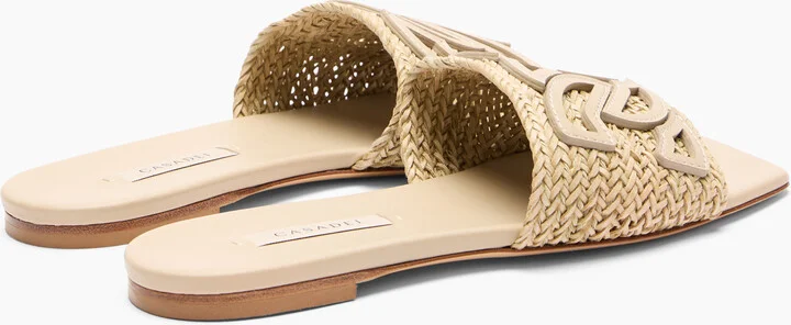 Casadei Positano Flat - Woman Flats And Loafers Bambu 38.5 - Image 4