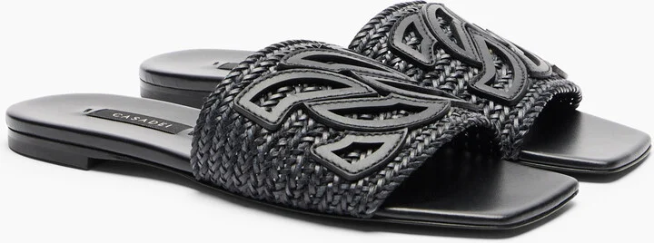 Casadei Positano Flat - Woman Flats And Loafers Black 40 - Image 2