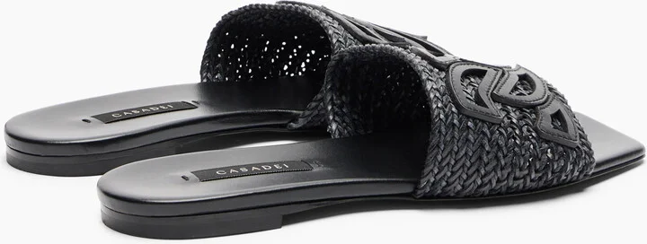 Casadei Positano Flat - Woman Flats And Loafers Black 40 - Image 4