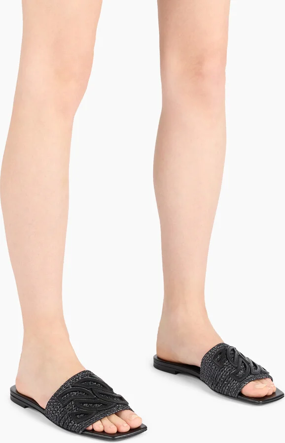 Casadei Positano Flat - Woman Flats And Loafers Black 40 - Image 6