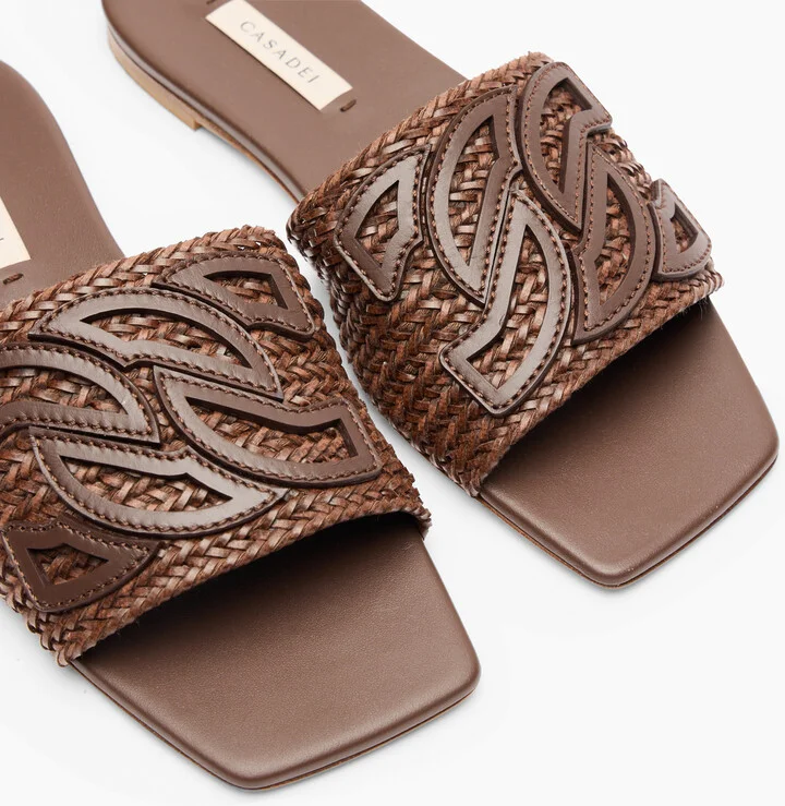 Casadei Positano Flat - Woman Flats And Loafers Rum 37 - Image 5
