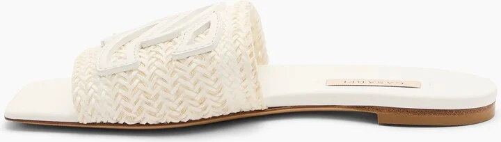 Casadei Positano Flat - Woman Flats And Loafers White 36.5 - Image 3