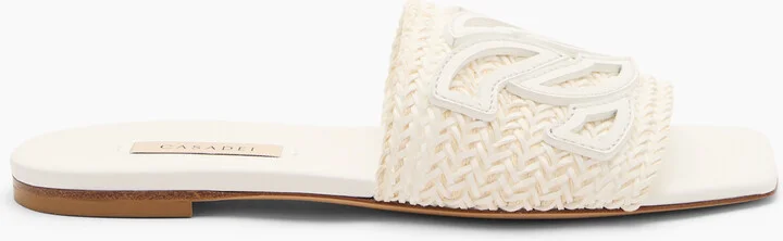 Casadei Positano Flat - Woman Flats And Loafers White 36.5