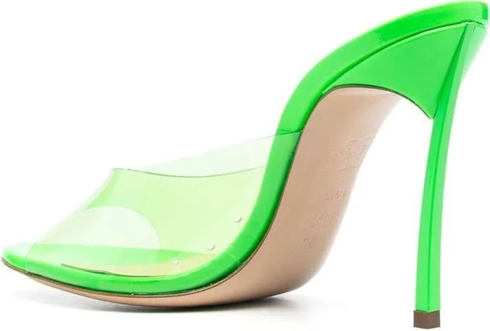 Casadei Pvc Heel Mules - Image 3