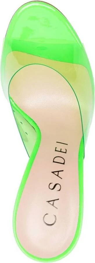 Casadei Pvc Heel Mules - Image 4