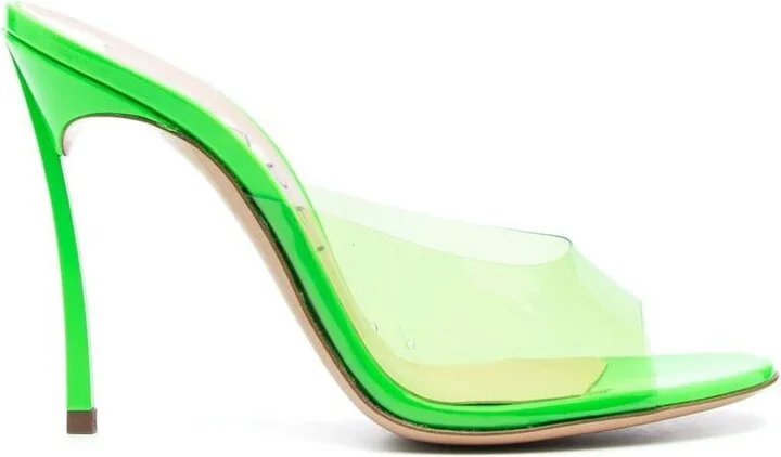 Casadei Pvc Heel Mules