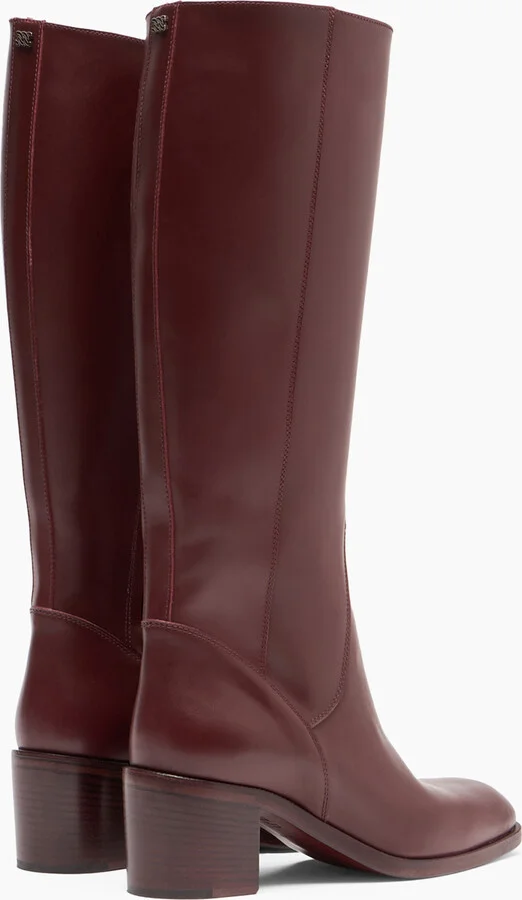 Casadei Riderama Supersonic To The Knee - Woman High Boots Amarena 35 - Image 4