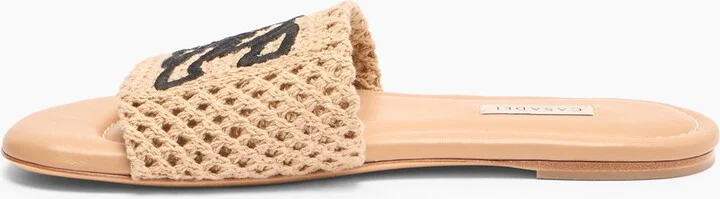 Casadei Salinas Flat - Woman Flats And Loafers Corda 37.5 - Image 3