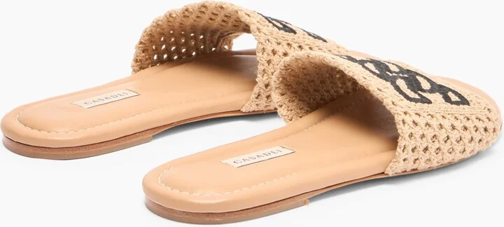 Casadei Salinas Flat - Woman Flats And Loafers Corda 37.5 - Image 4