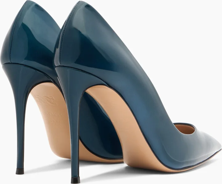 Casadei Samurai Julia Pumps - Woman Pumps And Slingback Blue Troll 35 - Image 4