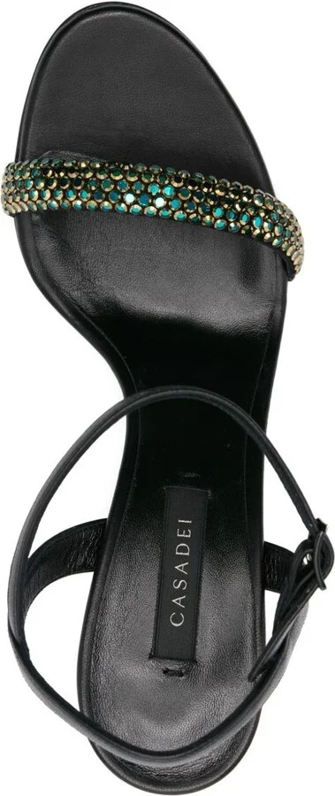 Casadei Sandalo Con Tacco In Pelle - Image 2