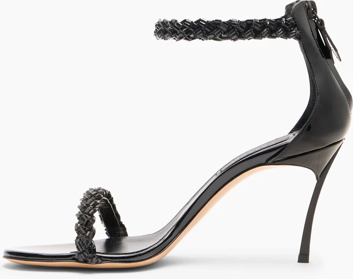 Casadei Starsway Blade Sandals - Woman Sandals Black 36.5 - Image 3