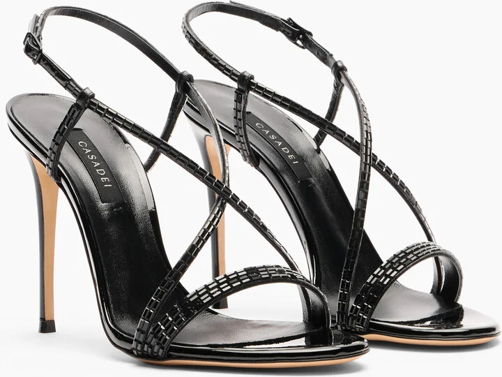 Casadei Starsway Julia Sandals - Woman Sandals Black 38 - Image 2
