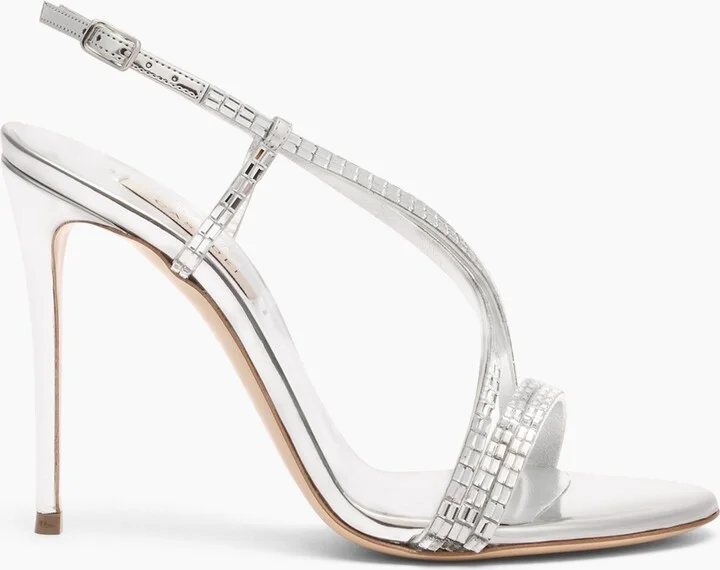 Casadei Starsway Julia Sandals - Woman Sandals Silver 40.5