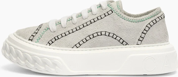 Casadei Stitch Off Road Sneakers - Woman Ghiaccio 35 - Image 3