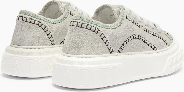 Casadei Stitch Off Road Sneakers - Woman Ghiaccio 35 - Image 4