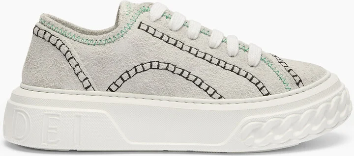 Casadei Stitch Off Road Sneakers - Woman Ghiaccio 35