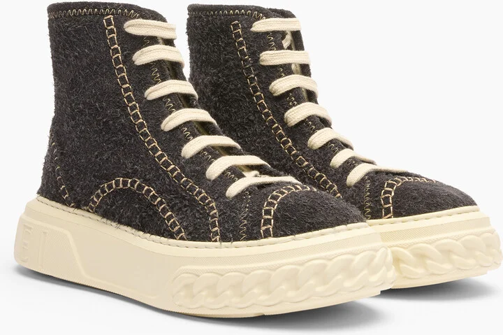 Casadei Stitch Offroad Sneakers - Woman Sneakers Black 35 - Image 2
