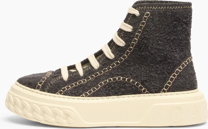 Casadei Stitch Offroad Sneakers - Woman Sneakers Black 35 - Image 3