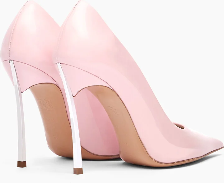 Casadei Superblade Patent Leather Pumps - Woman Pumps And Slingback Baby 40.5 - Image 5