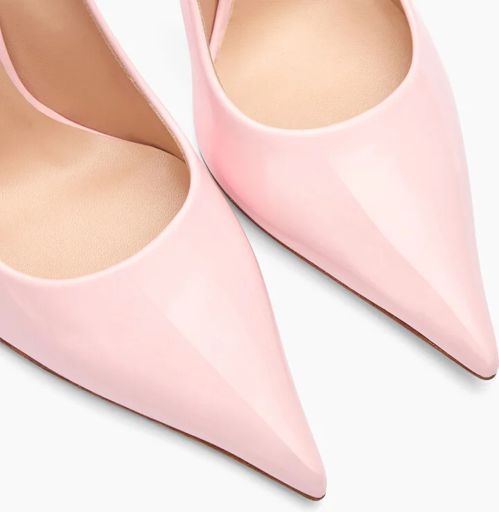Casadei Superblade Patent Leather Pumps - Woman Pumps And Slingback Baby 40.5 - Image 6