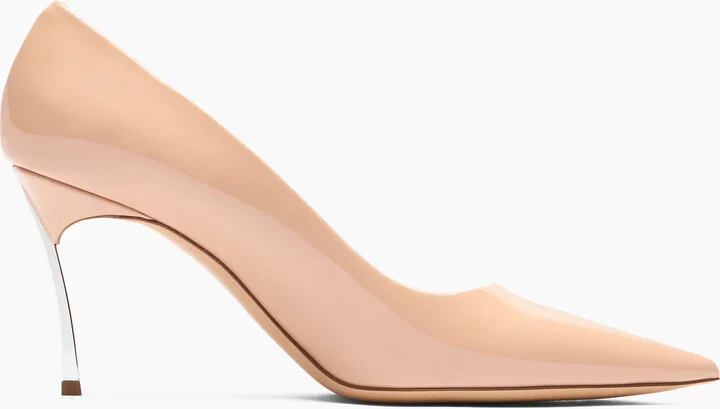 Casadei Superblade Patent Leather Pumps - Woman Pumps And Slingback Corda 40 - Image 2