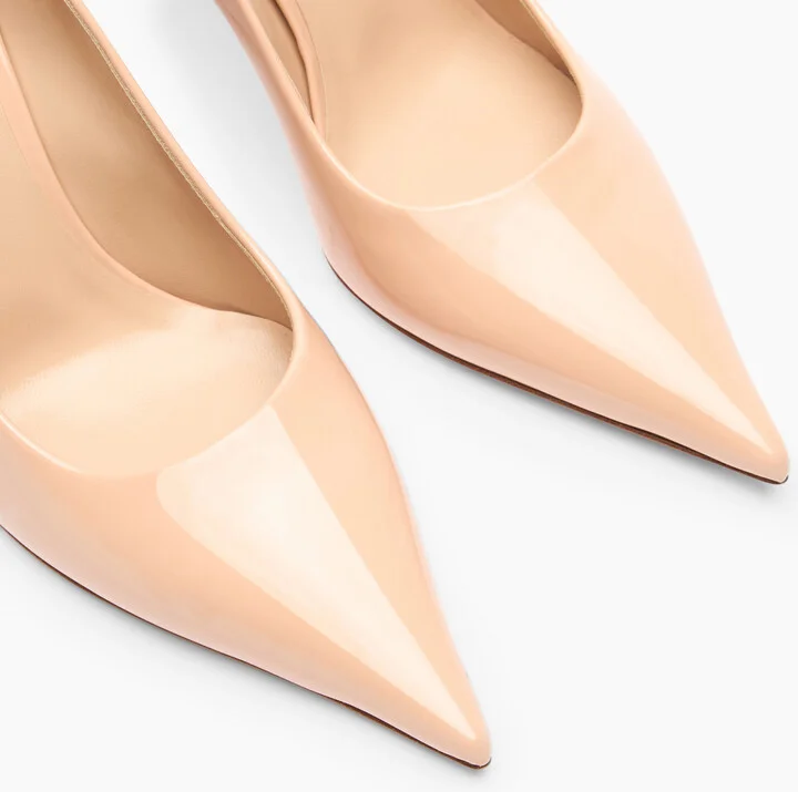 Casadei Superblade Patent Leather Pumps - Woman Pumps And Slingback Corda 40 - Image 6