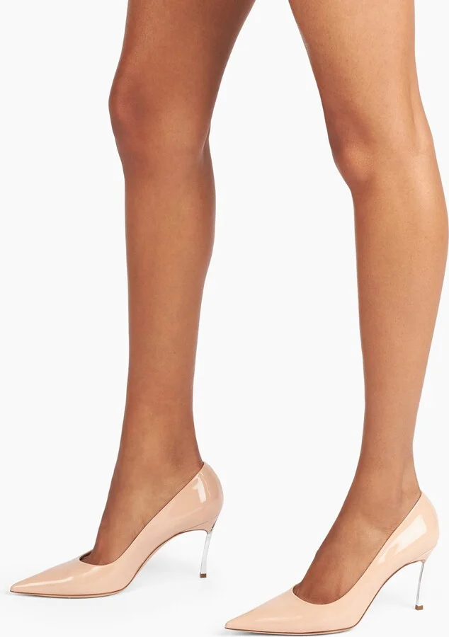 Casadei Superblade Patent Leather Pumps - Woman Pumps And Slingback Corda 40