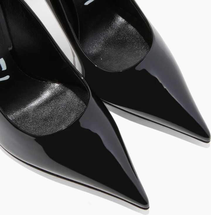 Casadei Superblade Patent Leather - Woman Pumps And Slingback Black 35 - Image 5